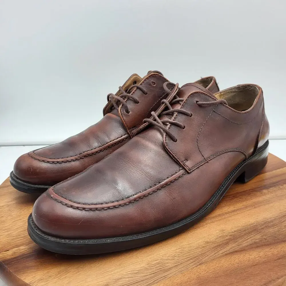 G H Bass Oxford‎ Shoes Mens Size 13 M Brown Leather Dress Shoes